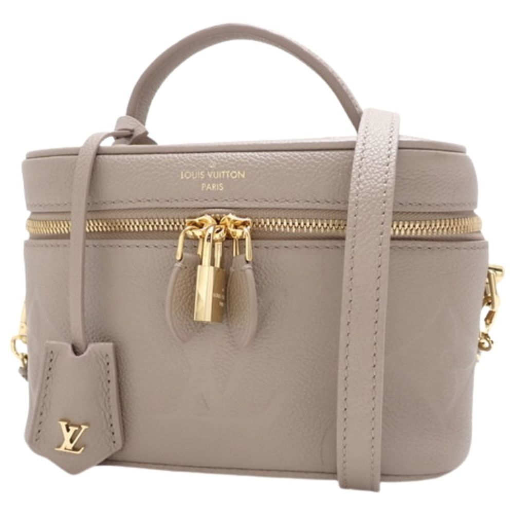 Tourtrell Greige Vanity Monogram Implant PM Crossbody Shoulder Bag Handbag